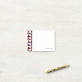 Post-it® Arrière - plan de chandail (Sur un bureau)