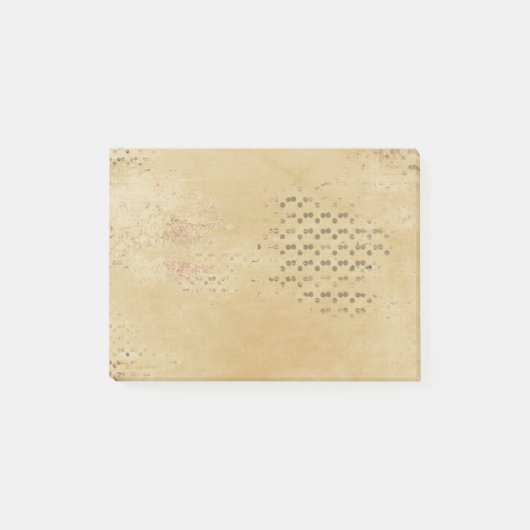 Post-it® Arrière - plan de collage déchiré par points noirs (Devant)