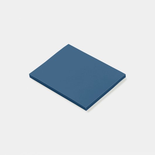 Post-it® Arrière - plan de couleur en acier bleu profond (Incliné)
