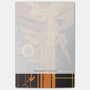 Post-it® arrière - plan de demi-teintes technique