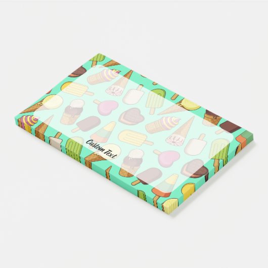 Post-it® Arrière - plan de glace (Incliné)