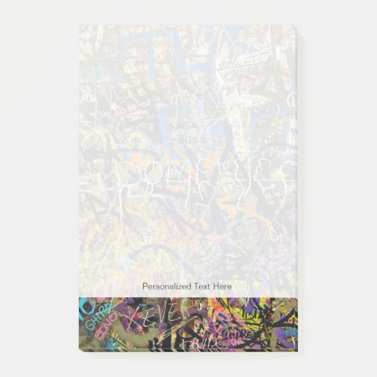 Post-it® Arrière - plan de graffiti (Devant)