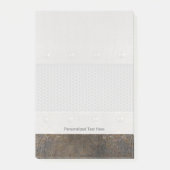 Post-it® arrière - plan de grunge (Devant)