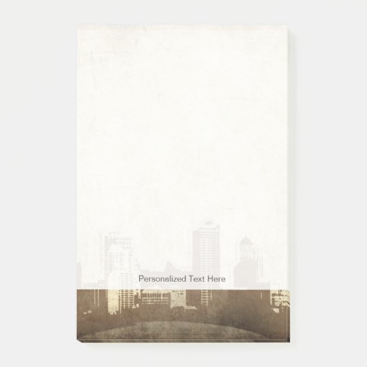 Post-it® arrière - plan de Grungy (Devant)