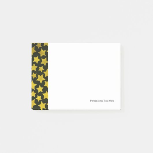 Post-it® Arrière - plan d'étoile (Devant)