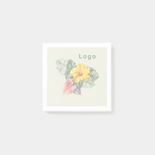 Post-it® Arrière - plan d'image du logo défraîchi (Devant)