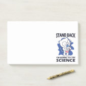 Post-it® Arrière-plan - Expérience d'un scientifique adorab (Sur un bureau)