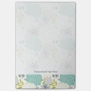 Post-it® arrière - plan floral