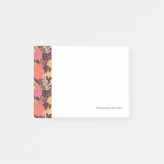 Post-it® Arrière - plan floral 2 (Devant)