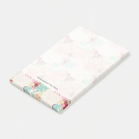 Post-it® Arrière - plan floral 4 (Incliné)