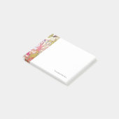 Post-it® arrière - plan floral 6 (Incliné)