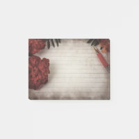 Arrière - plan floral automne avec stylo et papier