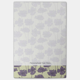 Post-it® Arrière - plan floral vintage de motif d'art