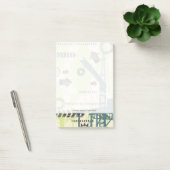 Post-it® Arrière - plan high-tech Abstrait (Bureau)