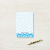 Post-it® Arrière - plan Motif Chevron (Sur un bureau)