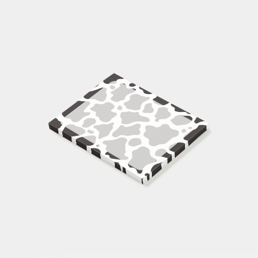 Post-it® Arrière - plan motif de vache (Incliné)