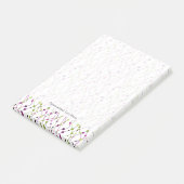 Post-it® Arrière - plan multicolore de point (Incliné)