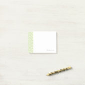 Post-it® Arrière - plan oriental de vague (Sur un bureau)
