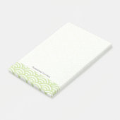 Post-it® Arrière - plan oriental de vague (Incliné)