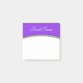 Post-it® Arrière - plan pourpre + Lumière cyan (Devant)