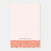 Post-it® Arrière - plan rayé (Devant)