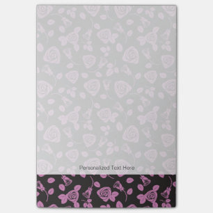 Post-it® Arrière - plan rose floral