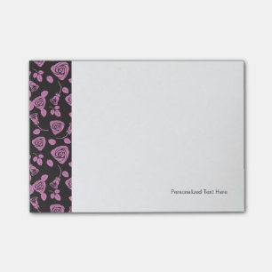 Post-it® Arrière - plan rose floral