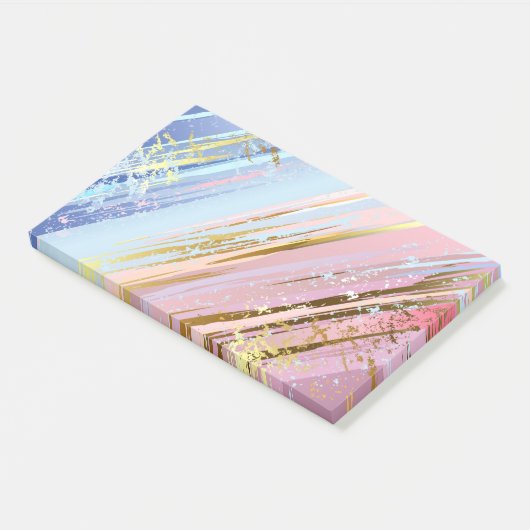 Post-it® Arrière - plan rose texturé (Incliné)