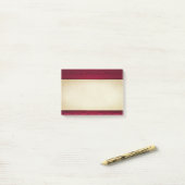 Post-it® Arrière - plan rouge élégant et élégant (Sur un bureau)