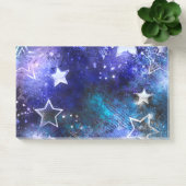 Post-it® Arrière - plan spatial avec étoiles (Bureau)