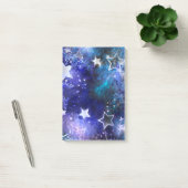 Post-it® Arrière - plan spatial avec étoiles (Bureau)