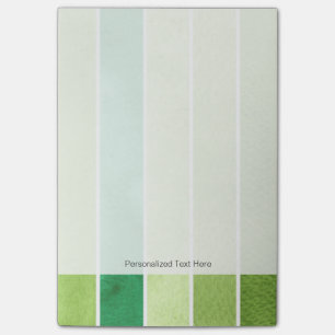 Post-it® arrière - plan vert super aquarelle - aquarelle