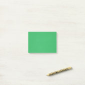 Post-it® Arrière - plan vert tendance (Sur un bureau)