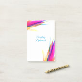 Post-it® Art Abstrait 7 (Sur un bureau)