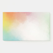 Post-it® Art Abstrait Blanc Élégant Modèle moderne (Devant)