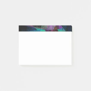 Post-it® Art abstrait géométrique, coloré, original