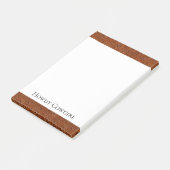 Post-it® Art Brown occidental (Incliné)