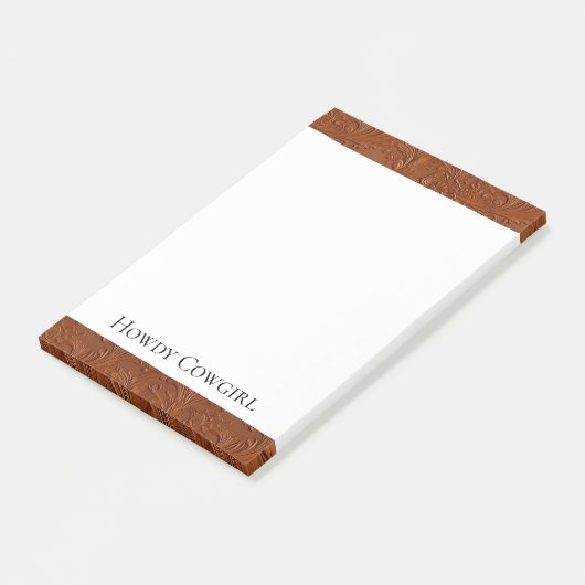 Post-it® Art Brown occidental (Incliné)