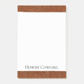 Post-it® Art Brown occidental (Devant)