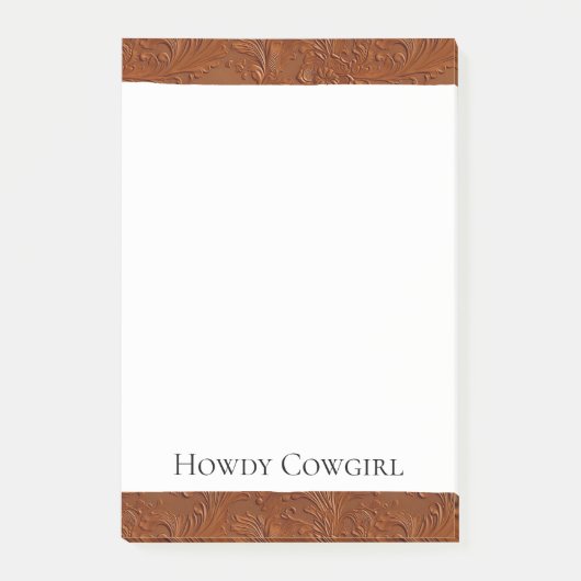 Post-it® Art Brown occidental (Devant)