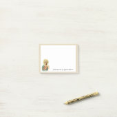 Post-it® Art catholique traditionnel béni de Vierge Marie (Sur un bureau)