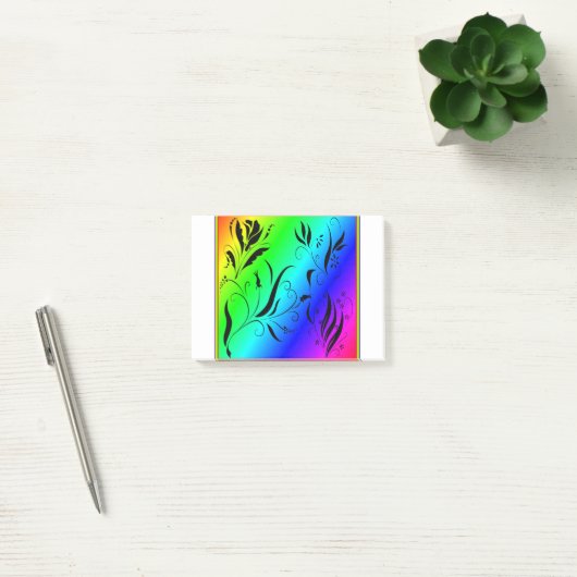 Post-it® Art d'arc-en-ciel (Bureau)