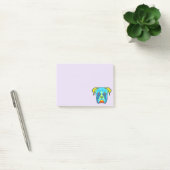 Post-it® Art de bruit de motif de boxeur (Bureau)