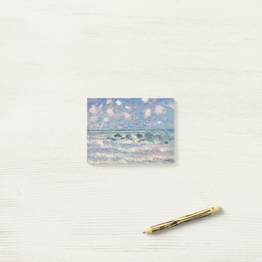 Post-it® Art de Claude Monet (Sur un bureau)