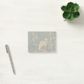 Post-it® Art de faune de renard de verdure de William Morri (Bureau)