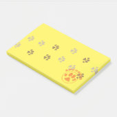 Post-it® Art de la boutique pour animaux (Incliné)