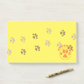 Post-it® Art de la boutique pour animaux (Sur un bureau)