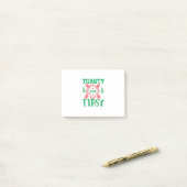 Post-it® Art De Noël Toasty Et Tipsy (Sur un bureau)