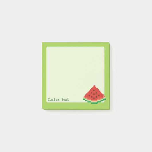 Post-it® Art de pixel de pastèque (Devant)