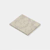 Post-it® Art de vigne rouge vert de William Morris (Incliné)